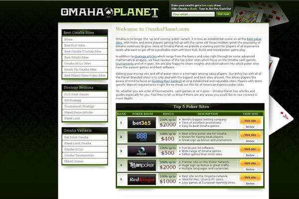 omahaplanet.com site used Omaha
