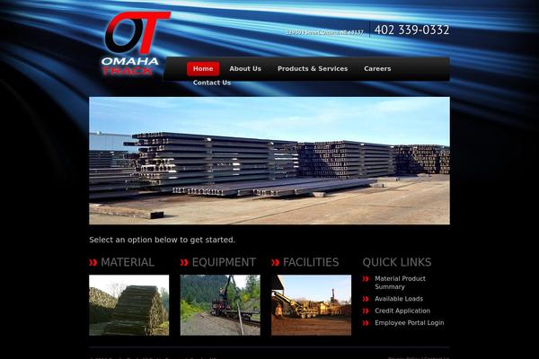 omahatrack.com site used Omahatrackequipment