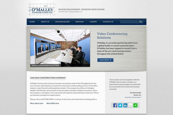 omalleygc.com site used Omalleytheme