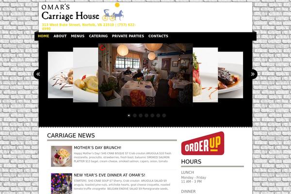 omarscarriagehouse.com site used Theme1985-child