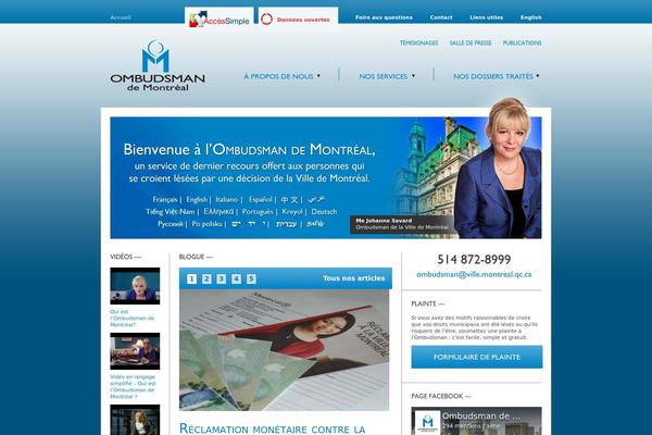 ombudsmandemontreal.com site used Ombudsman