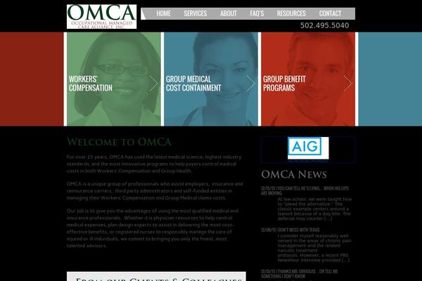 omca.biz site used Omca