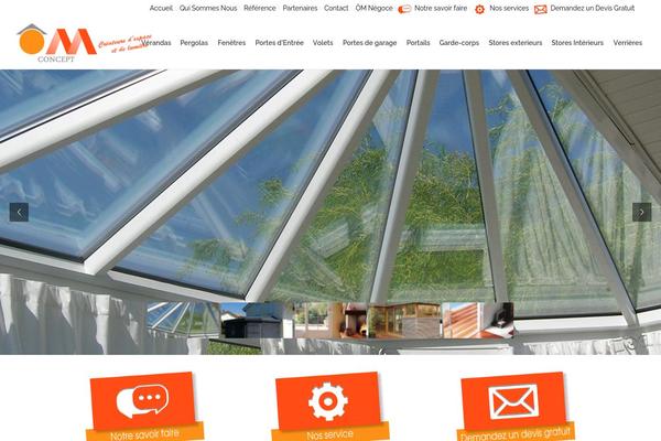 Jupiter theme site design template sample