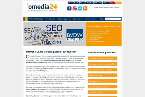 omedia24.de site used Masterful