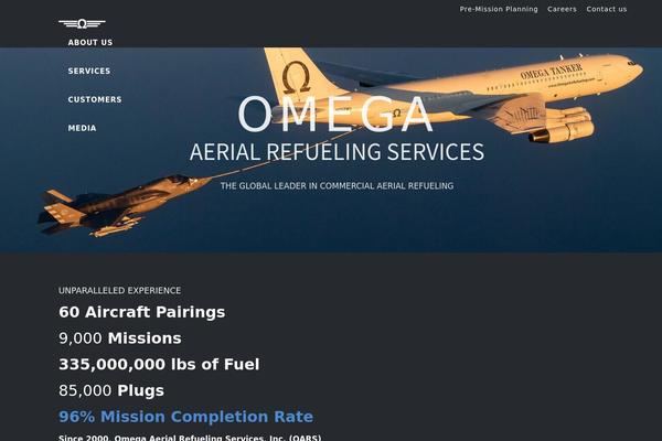 omegaairrefueling.com site used Wordherd-impreza