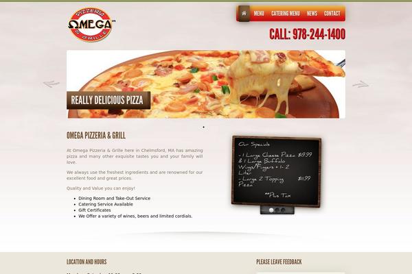 omegapizzeria.com site used Omegapizza