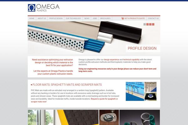 Omega theme site design template sample