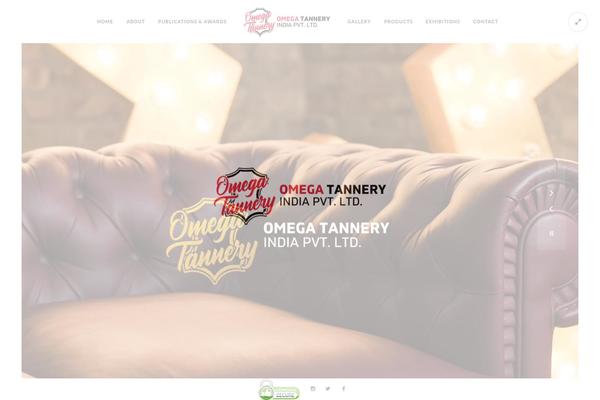 Kinetika theme site design template sample