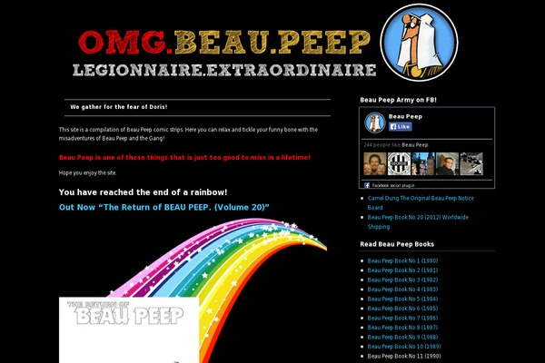 omgbeaupeep.com site used Puro-child