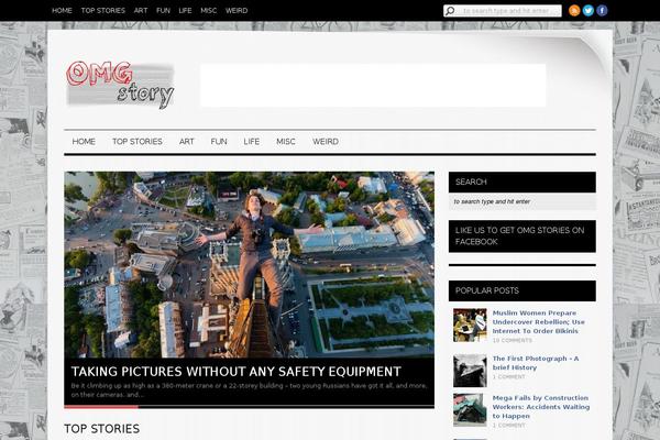 omgstory.com site used Omgstory-theme
