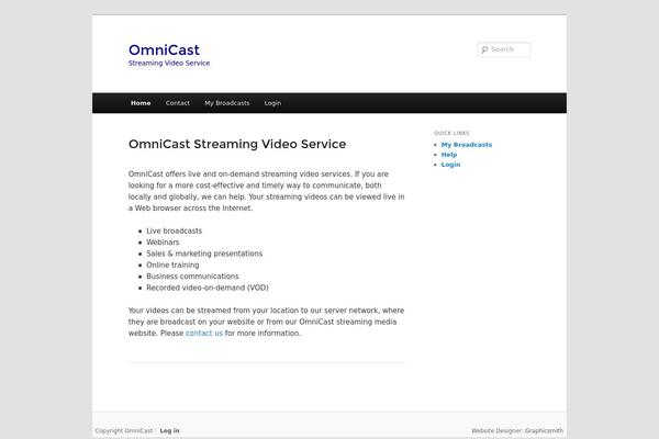 omnicast.com site used Omnicast