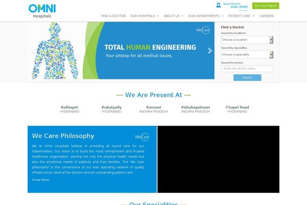 Omni theme site design template sample