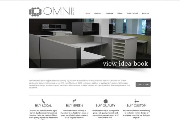 Omni theme site design template sample