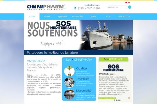 omnipharm.fr site used Omnipharm