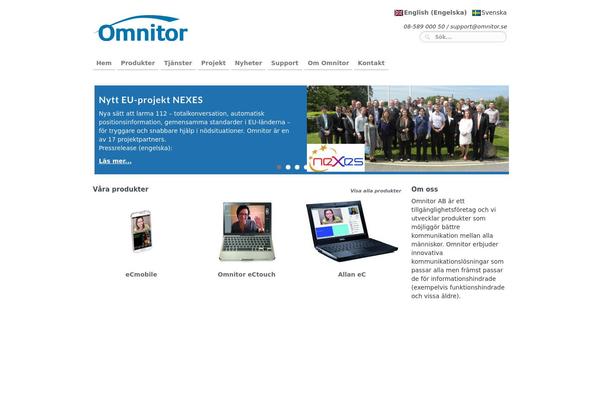 omnitor.se site used Omnitor