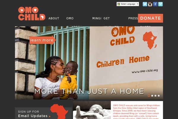 omochild.org site used Omochild-2012