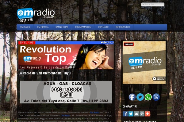 omradio.com.ar site used Skt-meditation
