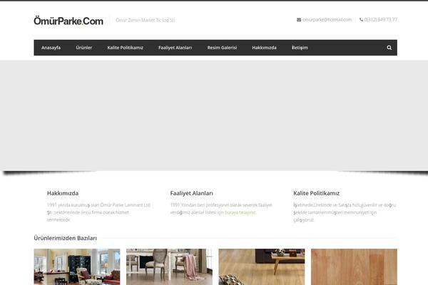 Centum theme site design template sample