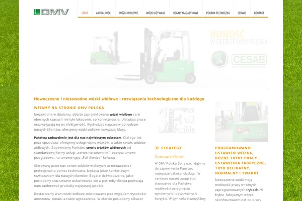 omv.com.pl site used Omv