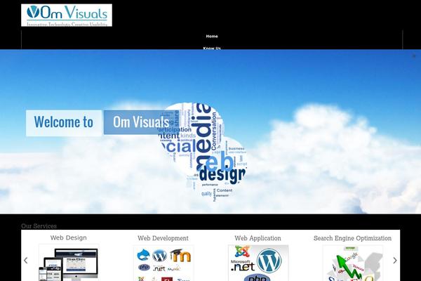 Kreatura theme site design template sample