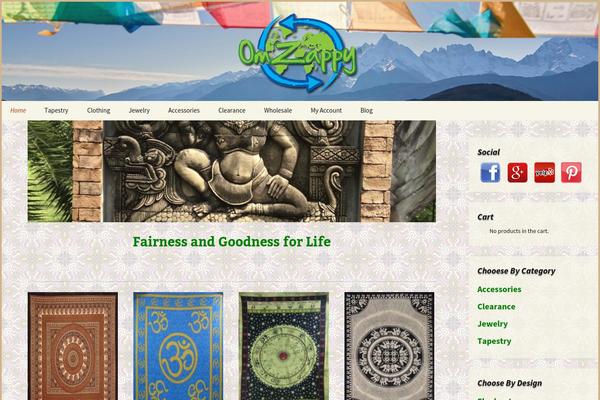 Twenty Thirteen theme site design template sample