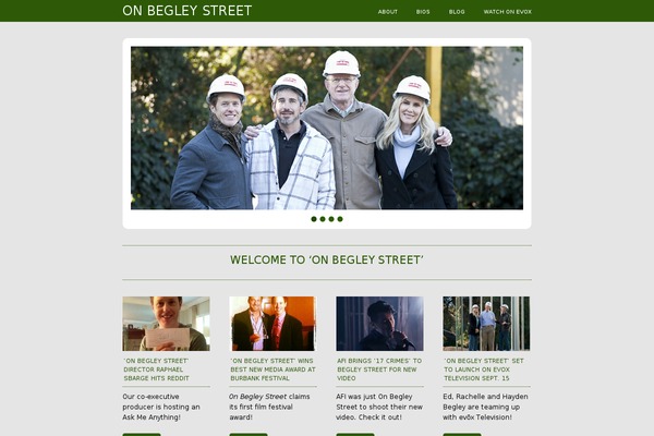 onbegleystreet.com site used Rewind