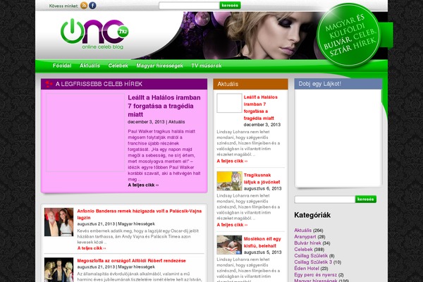 onc.hu site used Onc