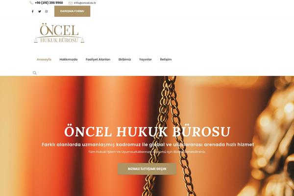 Porto Child theme site design template sample