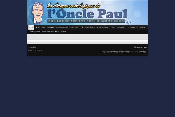 onclepaul.net site used Graphene-child