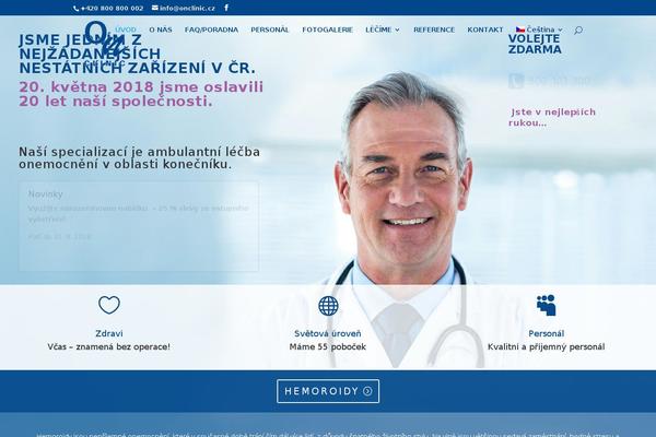 onclinic.cz site used Videoproud-com