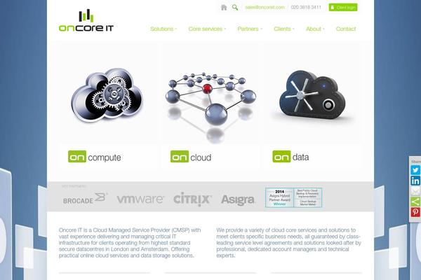 oncoreit.com site used Oncore