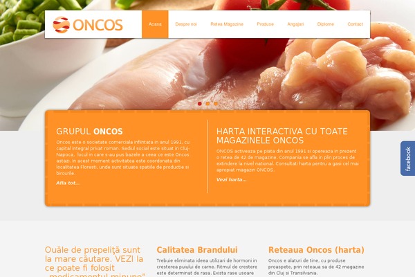oncos.ro site used Oncos