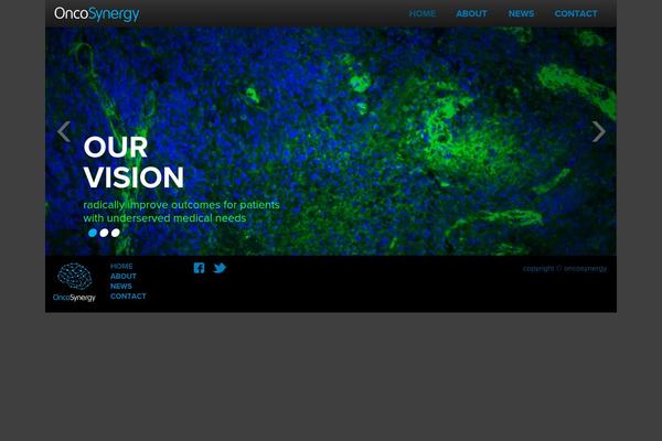 oncosynergy.com site used Oncotheme