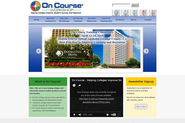 oncourseworkshop.com site used Outreach Pro