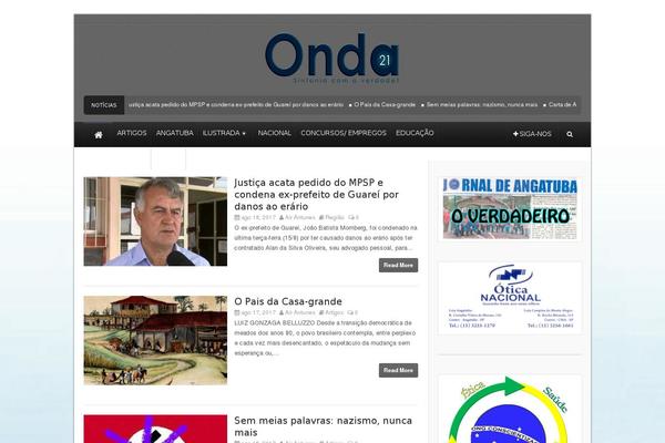 onda21.com.br site used Ondanews