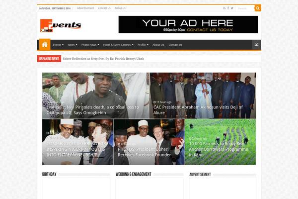 ondoevents.com site used Ondo