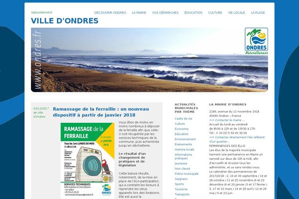 ondres.fr site used Yokoondres