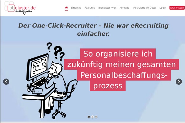 one-click-recruiting.de site used HTML5 Blank