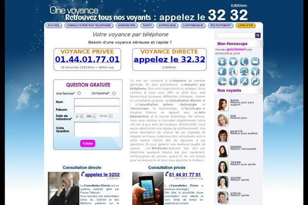 voyance theme websites examples