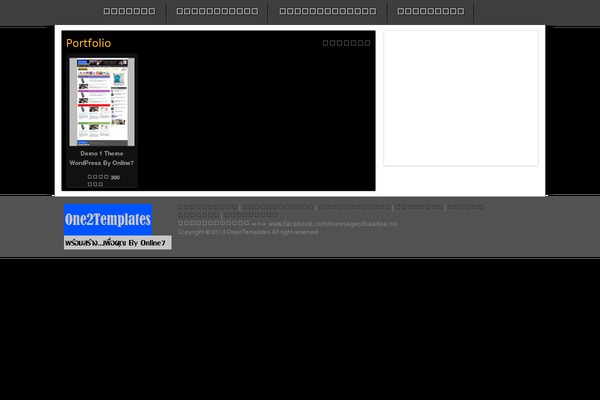 one2templates.com site used One2templates