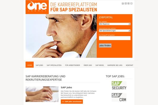 oneagency.ch site used Og_theme