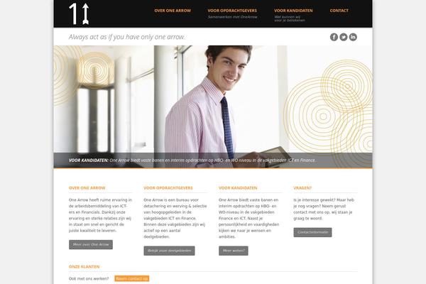onearrow.nl site used Onearrow