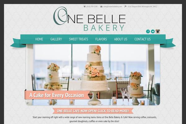 onebellebakery.com site used Onebelle