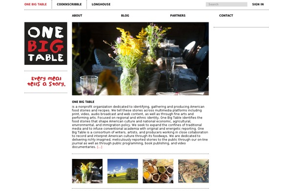 onebigtable.com site used Onebigtable