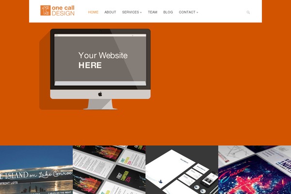 Bloq theme site design template sample