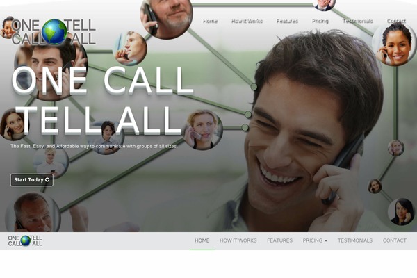 onecalltellall.com site used One_call_tell_all