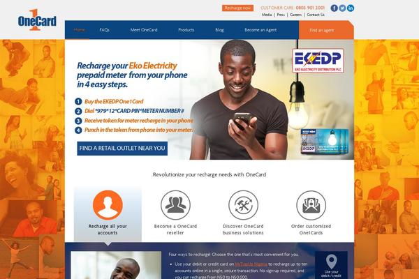onecardnigeria.com site used Onecard-2014