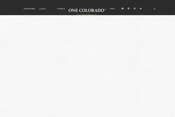 onecolorado.com site used One-colorado-2016