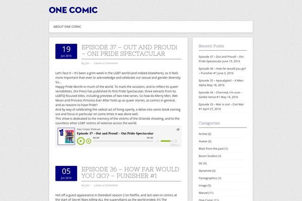 Contango theme site design template sample