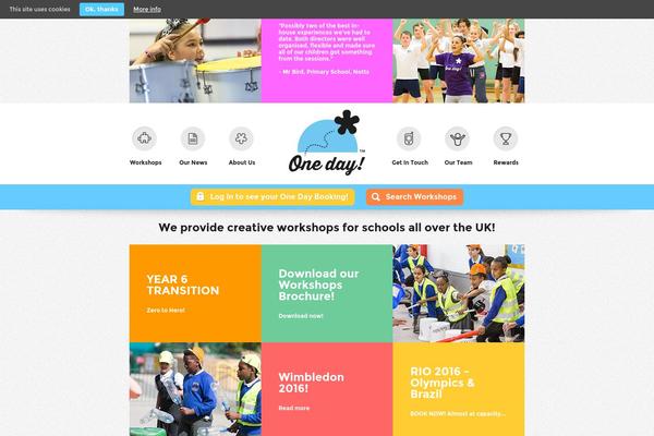 onedaycreative.com site used Oneday